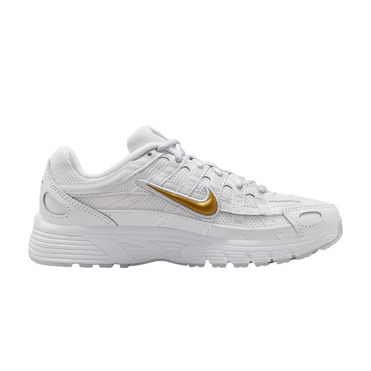 Nike P-6000 White Metallic Gold (GS)