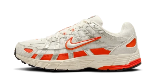 Nike P-6000 Sail Pale Ivory Light Bone Picante Red (Women's)