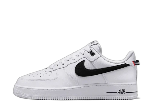 Nike Air Force 1 Low '07 LV8 White Black Bright Crimson