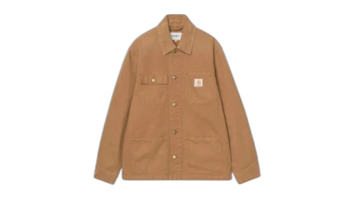 Carhartt Michigan Coat Spring Jacket (Stone Canvas) Hamilton Brown