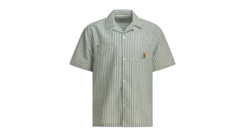 Carhartt Leavel Casual Shirt Blue