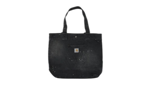 Carhartt WIP Denim Tote Large Shoulder Bag Black