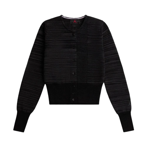 Jordan x Téla Women's Knitwear Cardigan Dark Smoke Grey/Black