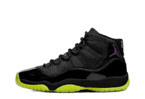 Jordan 11 Retro Black Barely Volt (GS)
