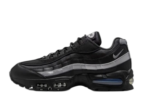 Nike Air Max 95 OG Big Bubble Black White Metallic Silver