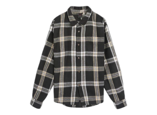 Nike Jordan Flight Check Flannel Shirt Black