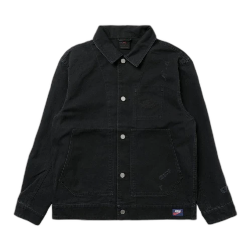Jordan Air Jordan Rare Air Chicago Denim Fleece Jacket Black