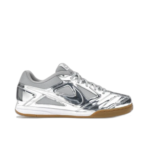 Nike Gato LV8 Metallic Silver White Gum Light Brown