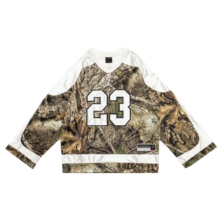 Air Jordan Brooklyn Realtree Hockey Jersey 'Medium Olive'