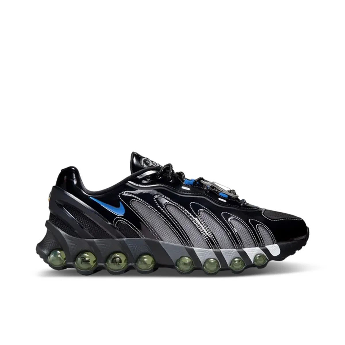 Nike Air Max Dn8 Patta Black Metallic Silver