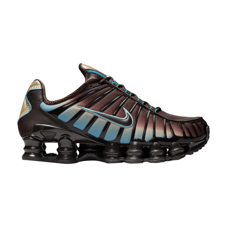 Nike Shox TL Velvet Brown Denim Turquoise (Women's)