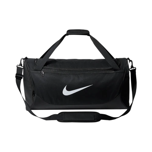 Nike 60L Medium Brasilia DuffeL Bag 'Black/Black/White'
