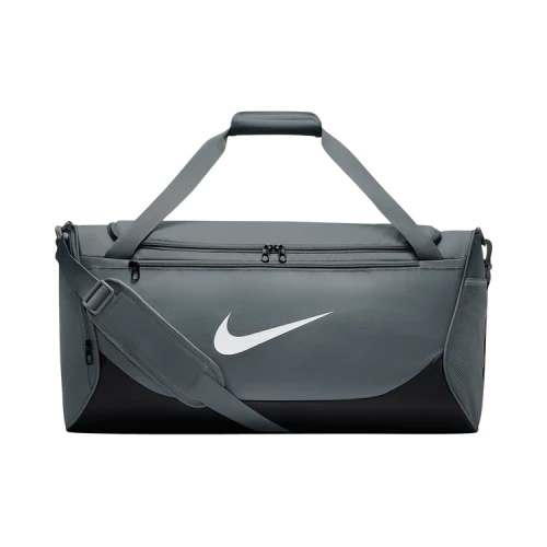 Nike 60L Medium Brasilia DuffeL Bag 'Smoke Grey/Black/White'