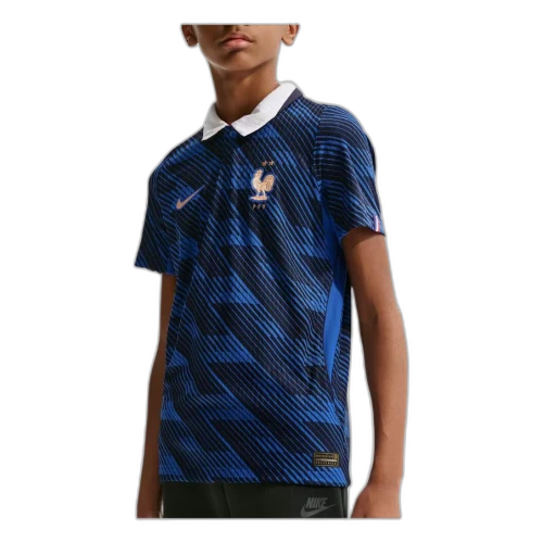 Nike Kids France National Team 2026 Match Home Jersey Game Royal/Blackened Blue/White/Metallic Copper
