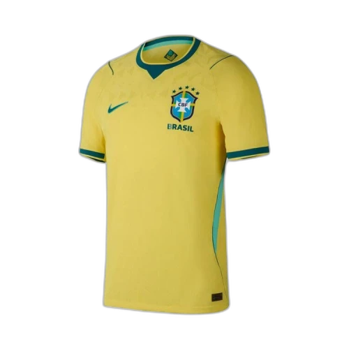 Nike Brazil 2026 Match Home Authentic Jersey 'Canary Light Menta Geode Teal'