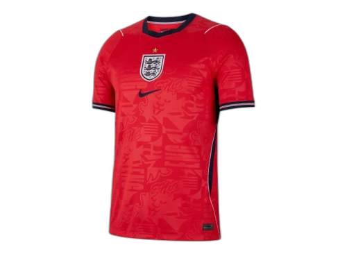 Nike England National Team 2026 Away Stadium Jersey Speed Red/Obsidian/White