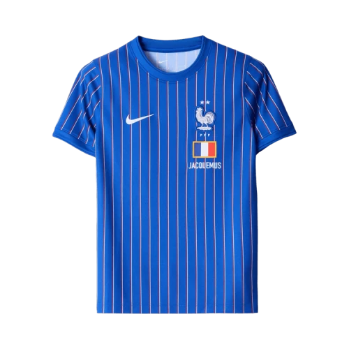 (GS) Nike x France x Jacquemus Cryoshot Dri-FIT T-Shirt 'Game Royal'
