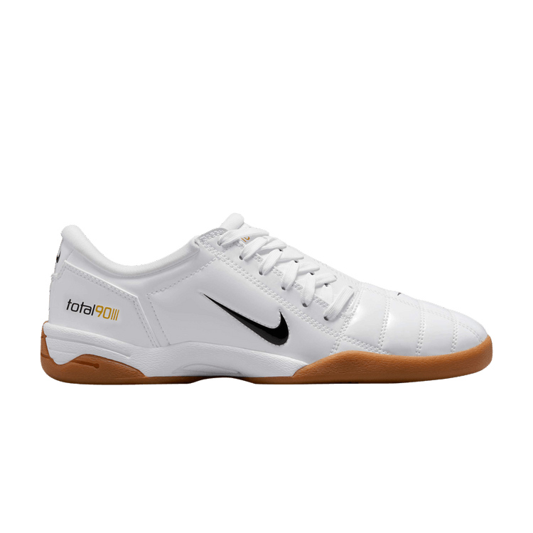 Nike Total 90 3 Patent White Black (Women's)