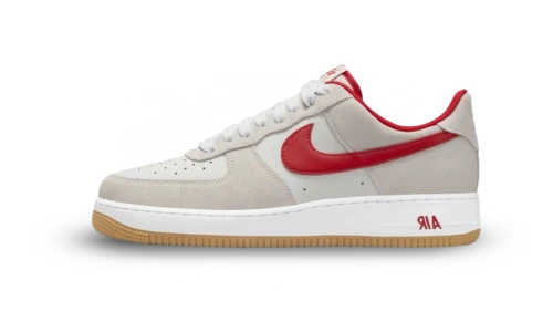 Nike Air Force 1 Low '07 LV8 Summit White Varsity Red Gum