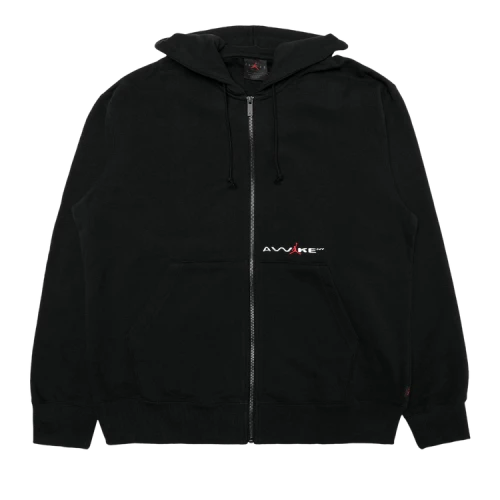 Air Jordan x Awake NY Full-Zip Fleece Hoodie 'Black/University Red'