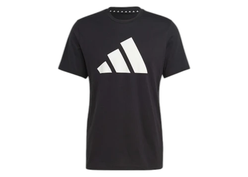 adidas Train Essentials Feelready Logo Training Tee Black/White