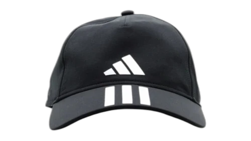 adidas 3-Stripes AEROREADY Running Training Baseball Cap Black