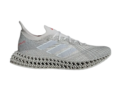 adidas 4DFWD Strung Grey Matte Silver Pure Ruby