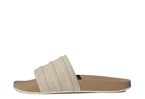 adidas adilette Premium Slides Wonder White Cork