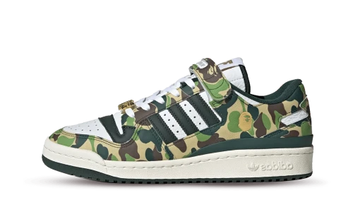 adidas Forum 84 Low Bape 30th Anniversary Green Camo