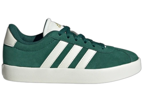 adidas VL Court 3.0 Collegiate Green Off White Gold Metallic (GS)