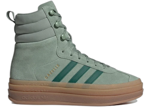 adidas Gazelle High Silver Green (Women's)