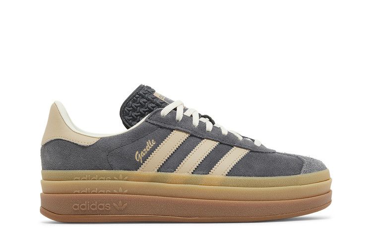 adidas Gazelle Bold Grey Magic Beige Gum (Women's)