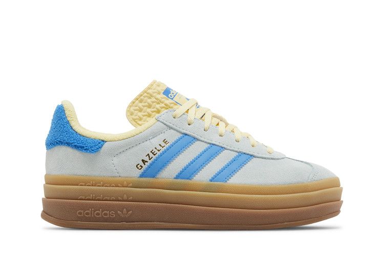 adidas Gazelle Bold Almost Blue Yellow (Women's)