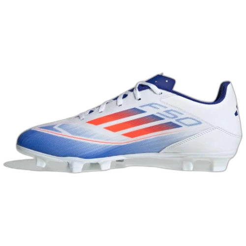 adidas F50 Club Flexible Ground Cloud White Solar Red Lucid Blue