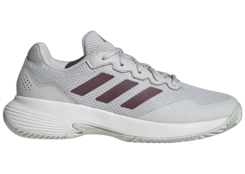 adidas Gamecourt 2.0 Grey Aurora Met. Core White (Women's)