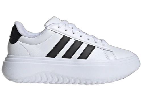adidas Grand Court Platform Cloud White Core Black (Women's)