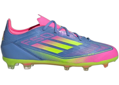 adidas F50 Elite FG Blue Fusion Lucid Lemon Lucid Pink (Kids)