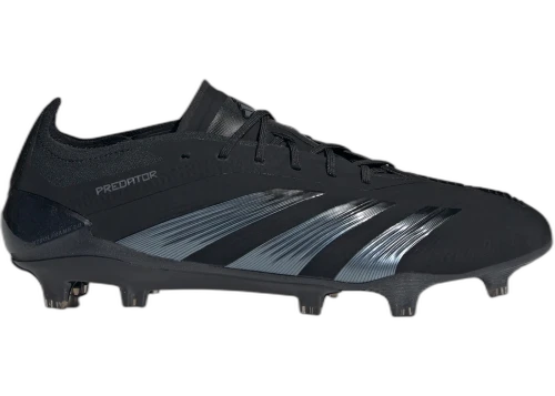 adidas Predator 24 Elite Low FG Core Black Carbon