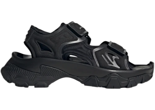 adidas Hika Outdoor Sandals By Stella Mccartney Core Black Utility Black (Women's)