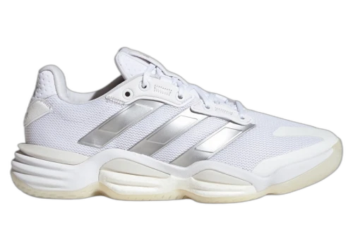 adidas Stabil 16 Indoor Cloud White Silver Metallic Grey One (Women's)