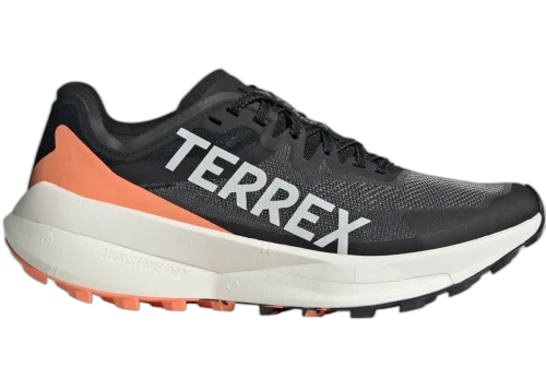 adidas Terrex Agravic Speed Trail Core Black Grey Amber Tint (Women's)