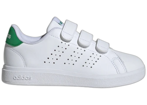 adidas Advantage Base 2.0 Cloud White Green (PS)