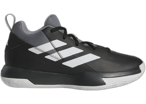 adidas Cross 'Em Up Select Core Black Cloud White Grey Three (GS)