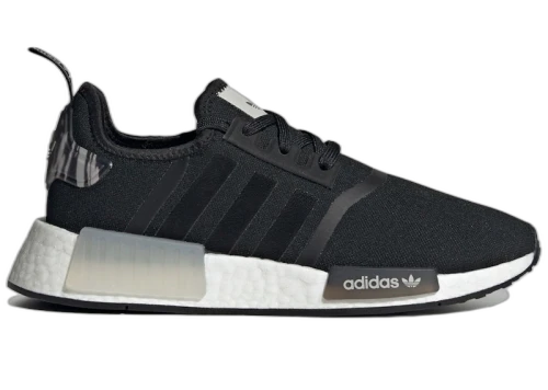 adidas NMD R1 Core Black White Marble (Women's)