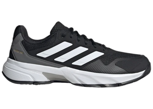 adidas Courtjam Control 3 Core Black Cloud White Grey