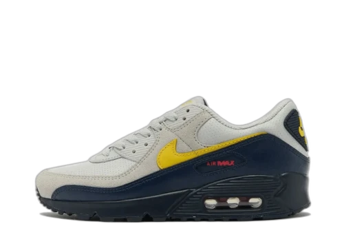 Nike Air Max 90 Neutral Grey Tour Yellow