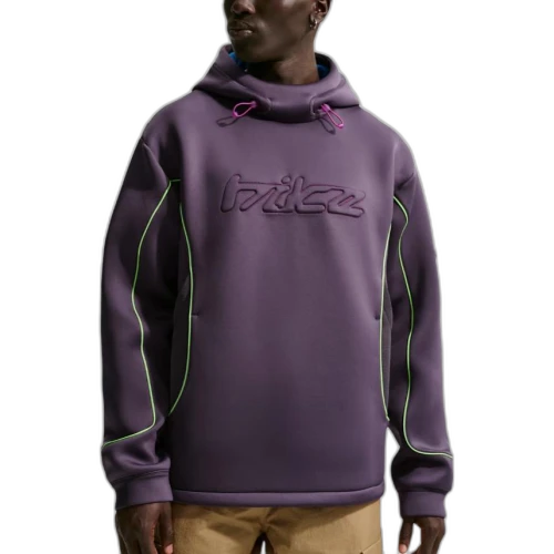 Nike Project F.R.O.G. Bubble Mesh Pullover Hoodie 'Dark Raisin/Brilliant Blue/Vivid Purple'