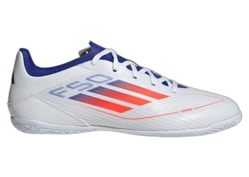 adidas F50 Club Indoor Cloud White Solar Red Lucid Blue