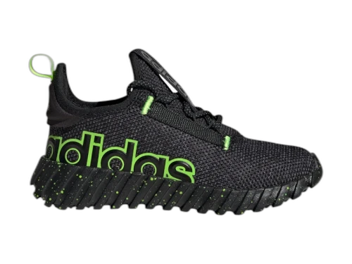 adidas Kaptir 3.0 Core Black Iron Metallic Lucid Lemon (GS)