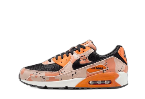 Nike Air Max 90 Premium Bio Beige Safety Orange Camo